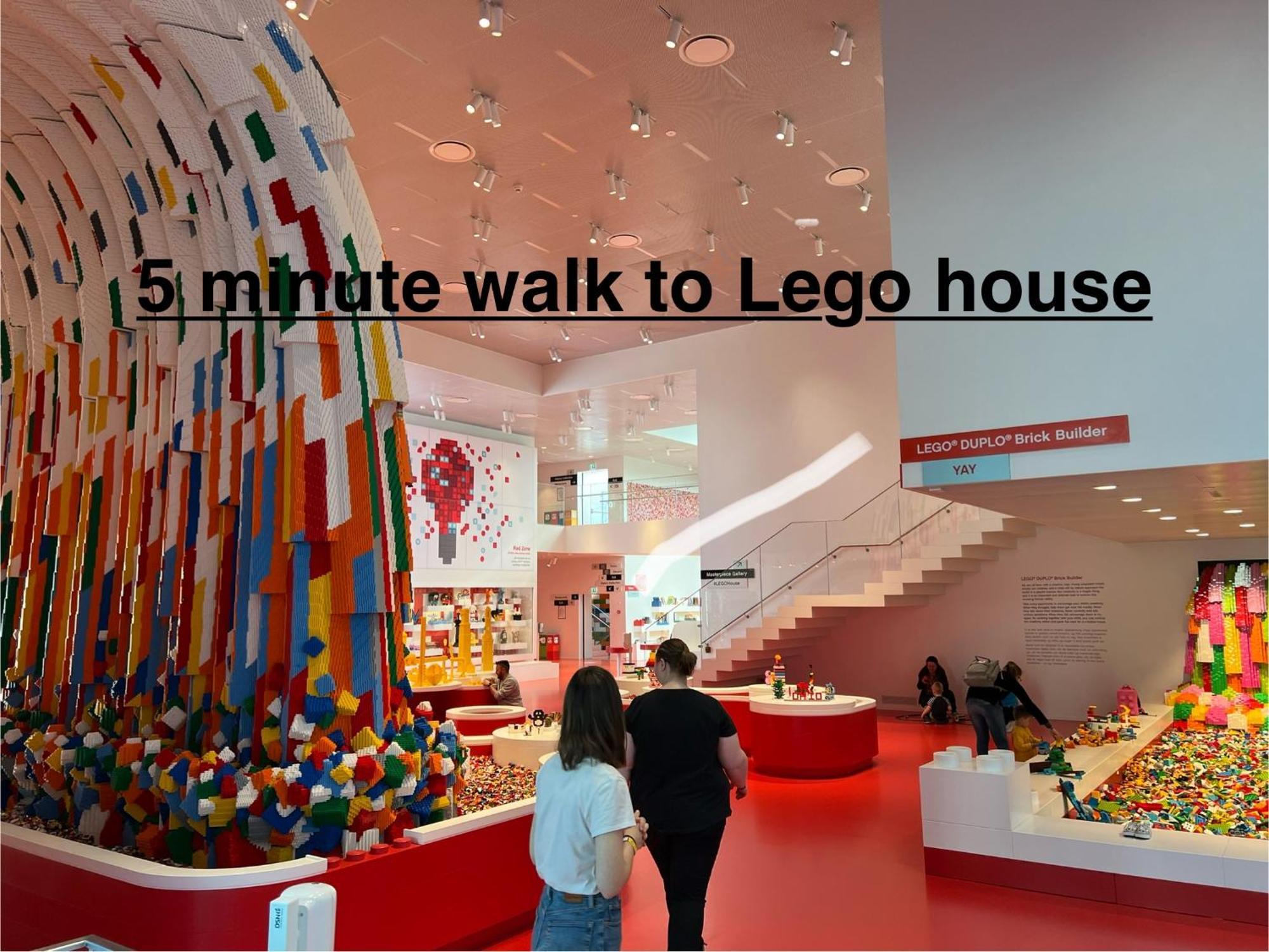 Lägenhet 300 Meter Walk To Lego House - 80m2 Two Bedroom With Garden - Unit B *