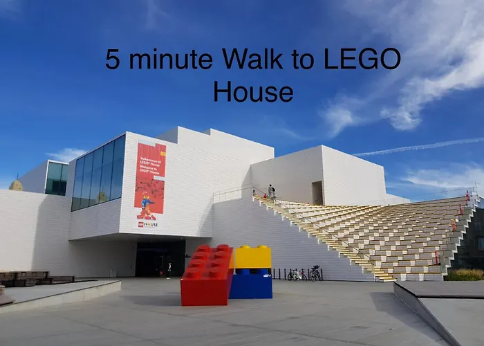 300 Meter Walk To Lego House - 80M2 Two Bedroom Apartment With Garden - Unit B